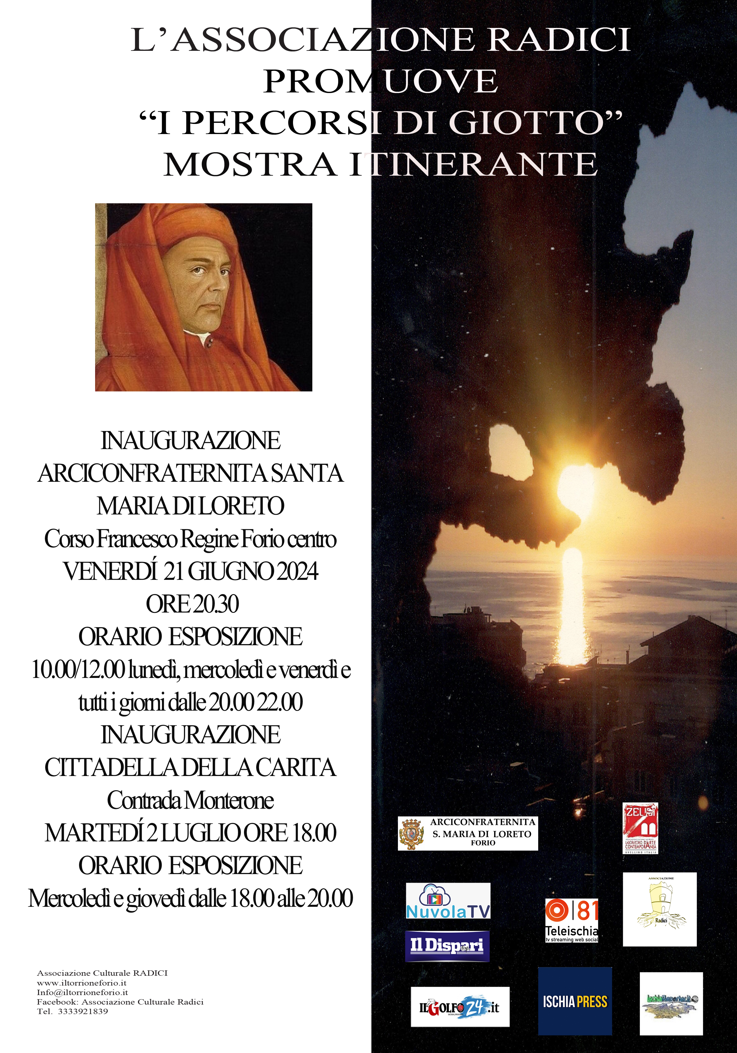 Promozione evento "I percorsi di "Giotto"